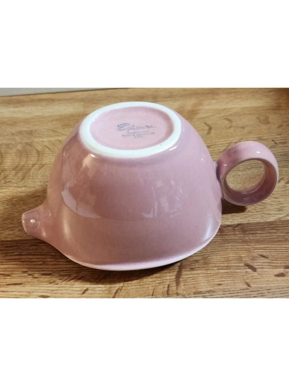 Vintage Epicure Dawn Pink Homer Laughlin MCM Gravy Boat Pitcher Creamer
